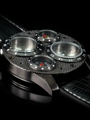 Analog Stainless Steel Watch